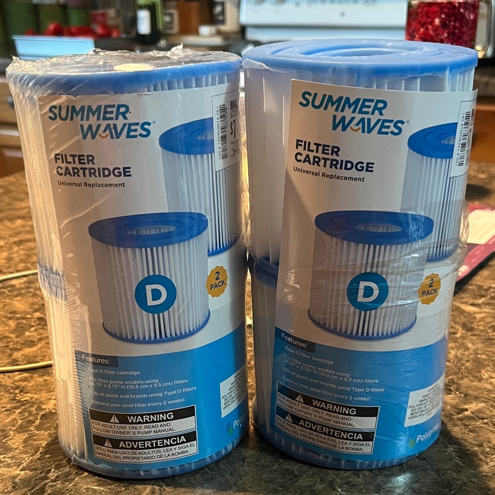 Summer Waves Filter Cartridge Two 2-Packs